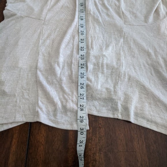 NWT KAREN BROOKS Layered Drape Cardigan Size L - Picture 4 of 15